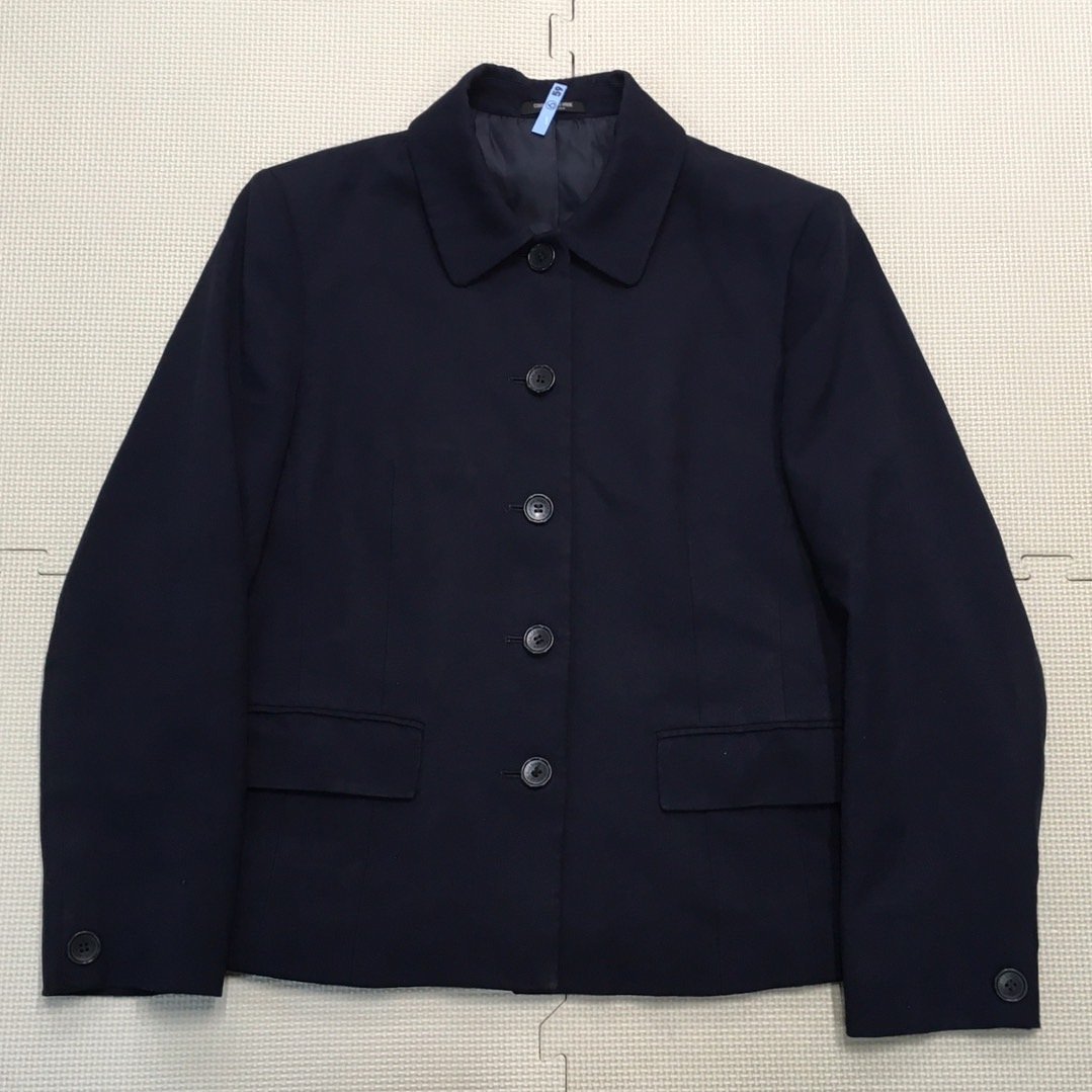 (T)A159(中古)群馬県 前橋東高校 7点セット /M/L/W72/ブレザー/セーター/ベスト/ブラウス/スカート/COMME CA/制服/学生服/卒業生品_画像2