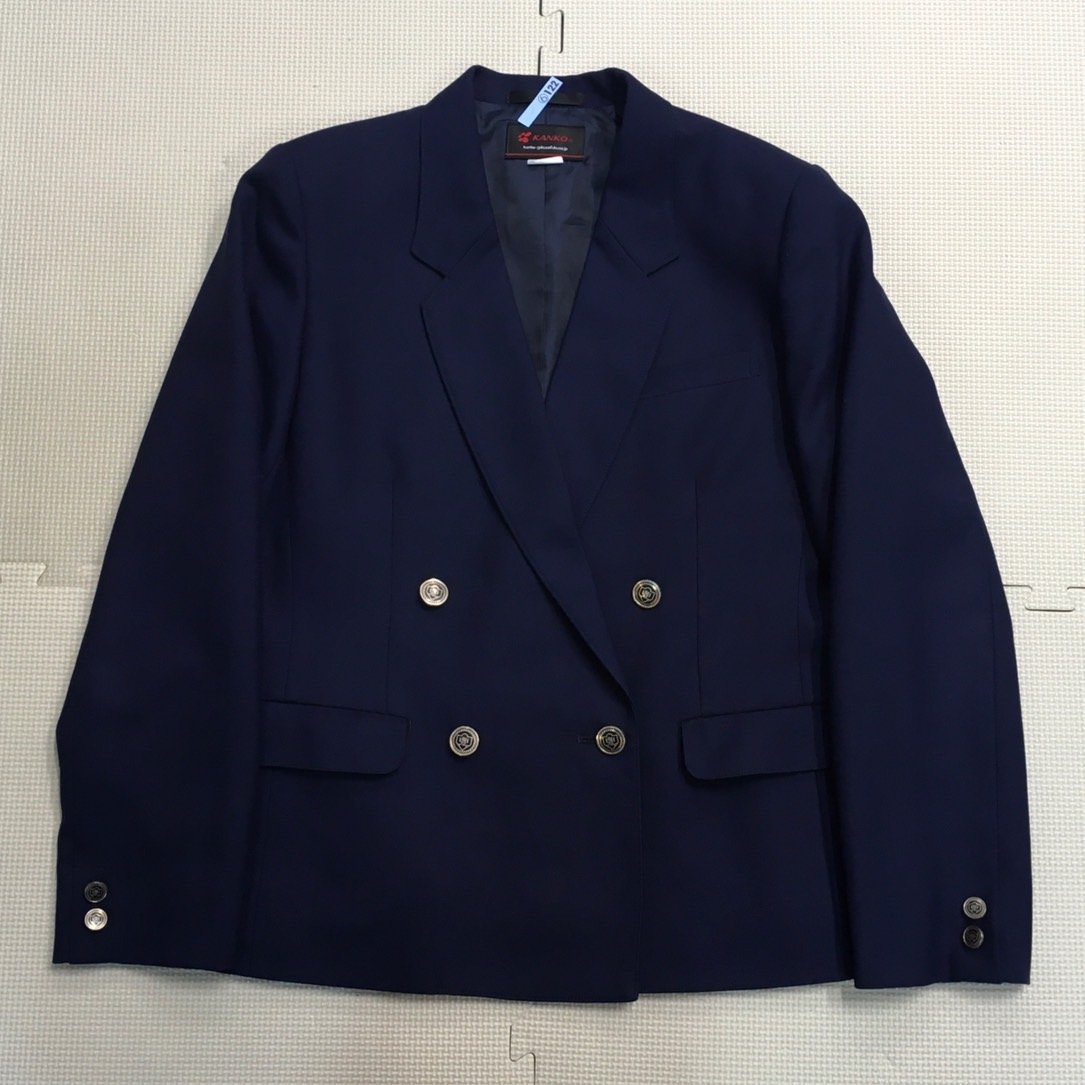 AT225(中古) 栃木県 鬼怒中学校 4点セット /165A/W66/ブレザー AT225(中古) 栃木県 鬼怒中学校 4点セット /165A/W66/ブレザー