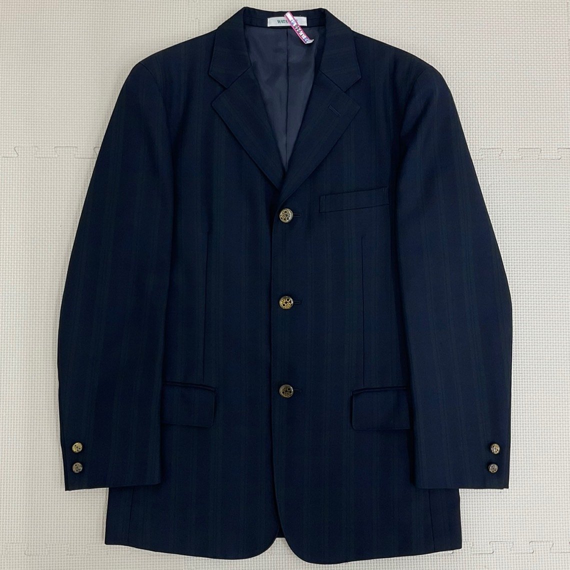 グランドホールセール US737-1 (中古) 静岡県 浜松湖東高校 男子学生服 4点セット 学生服