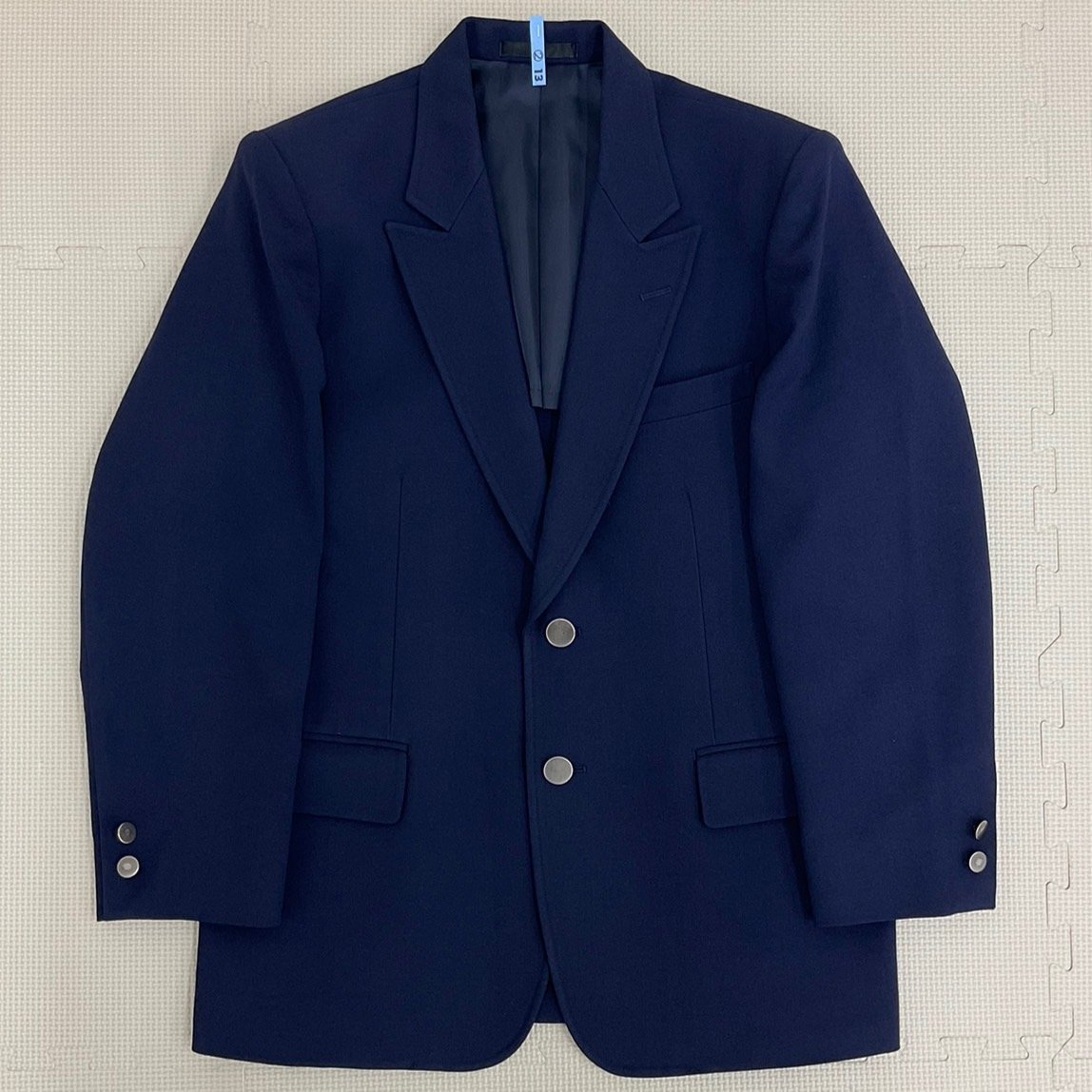 UT304 (中古) 栃木県 那須拓陽高校 男子学生服 5点セット /指定品/165A/S/W73/ブレザー/シャツ/ズボン/ネクタイ/TOMBOW/制服/夏冬/中学校/_画像2