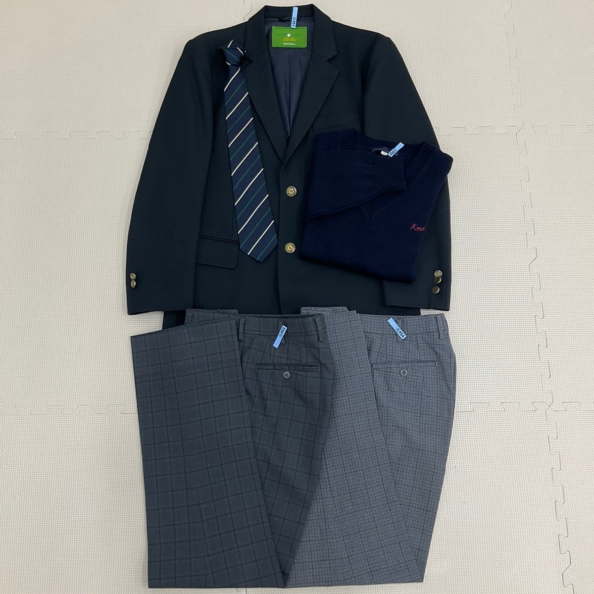 贈る結婚祝い (中古) US724 広島県 5点セット 男子学生服 呉工業高等専門学校 学生服