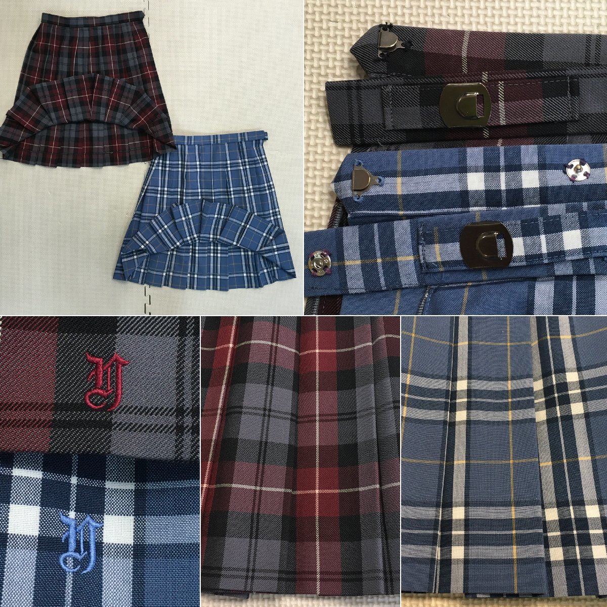 AS756(中古)長野県 屋代南高校 11点セット /校章付/13/W66/W69 AS756(中古)長野県 屋代南高校 11点セット /校章付/13/W66/W69