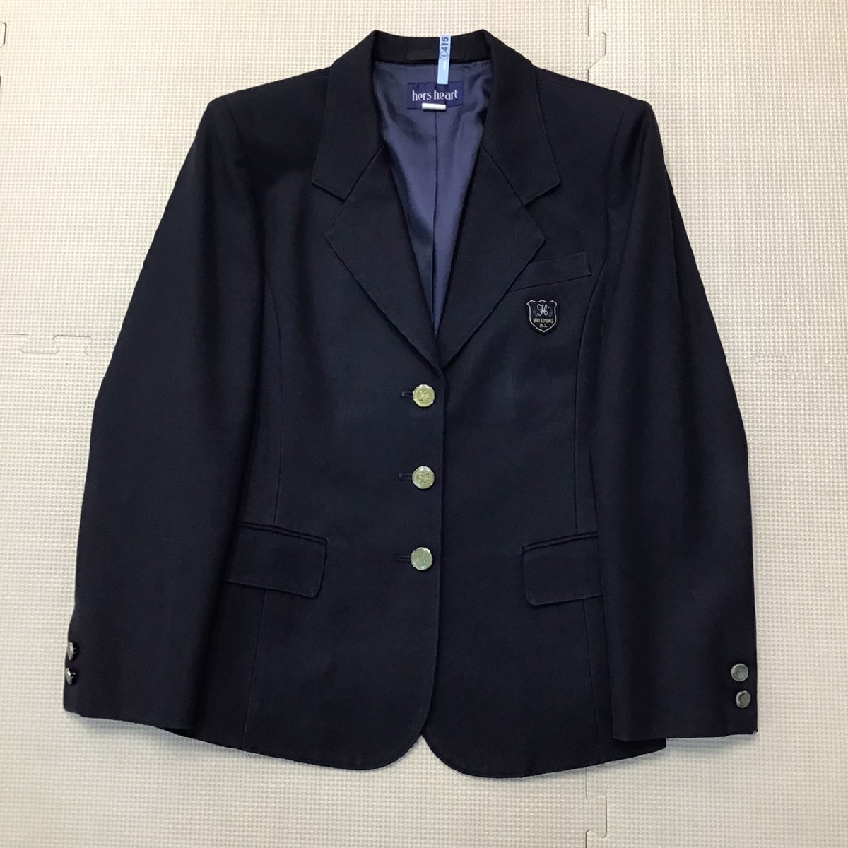OS757 (中古) 山口県 早鞆高校 (旧制服) 7点セット /160A/L/W66 OS757 (中古) 山口県 早鞆高校 (旧制服) 7点セット /160A/L/W66