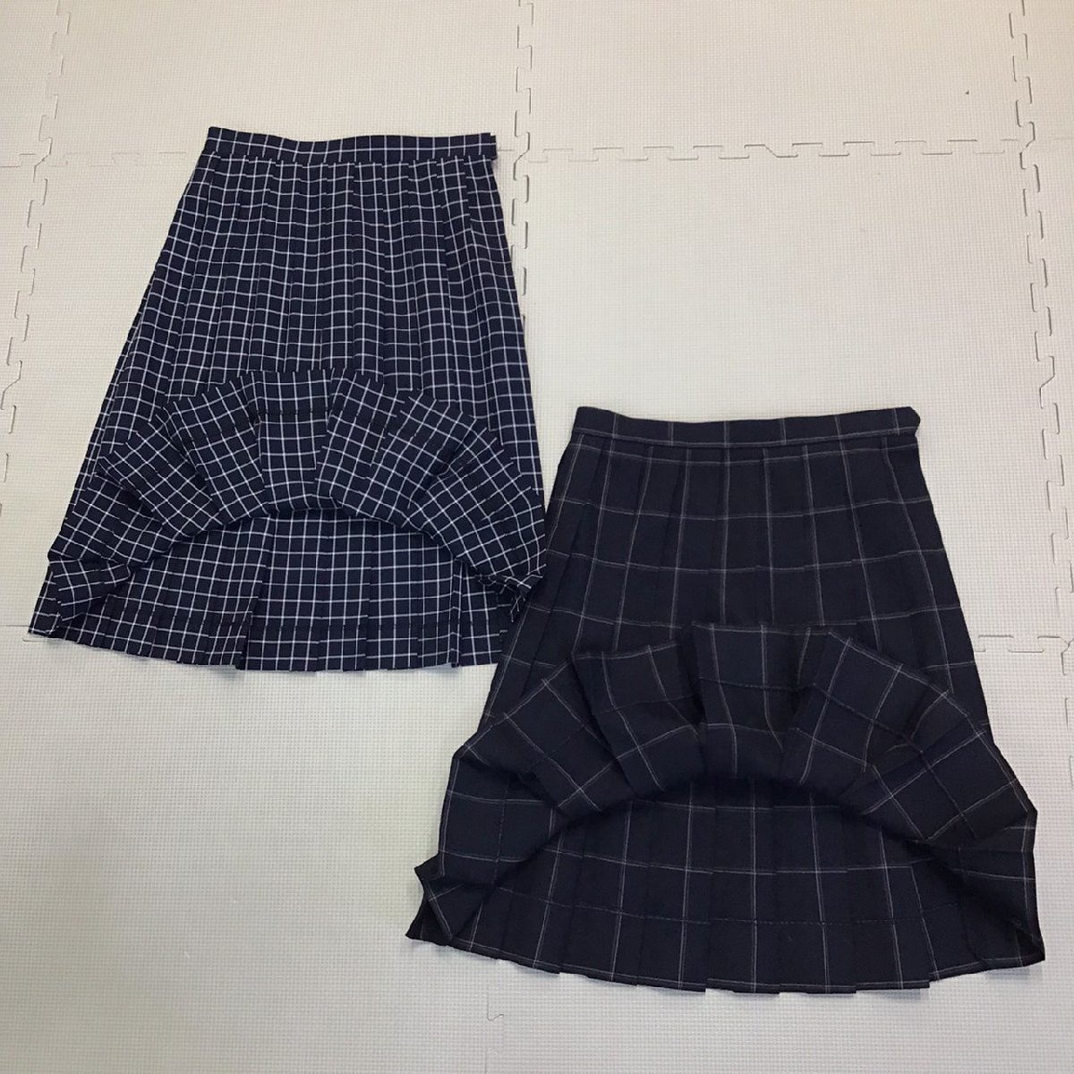 OT274-13 (中古) 栃木県 黒羽高校 8点セット /旧制服/155A/S/M/W63/W66/ブレザー/セーター/ブラウス/スカート/ネクタイ/女子学生/卒業生品_画像7