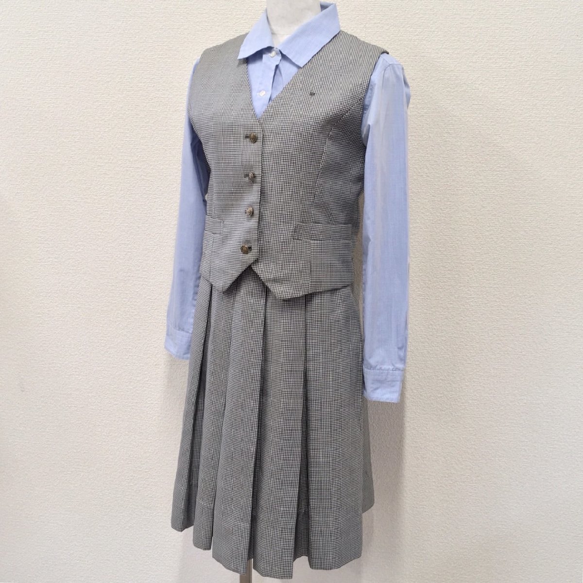 T)A006 (中古) 栃木県 宇都宮清陵高校 3点セット /M/W60/ベスト T)A006 (中古) 栃木県 宇都宮清陵高校 3点セット /M/W60/ベスト