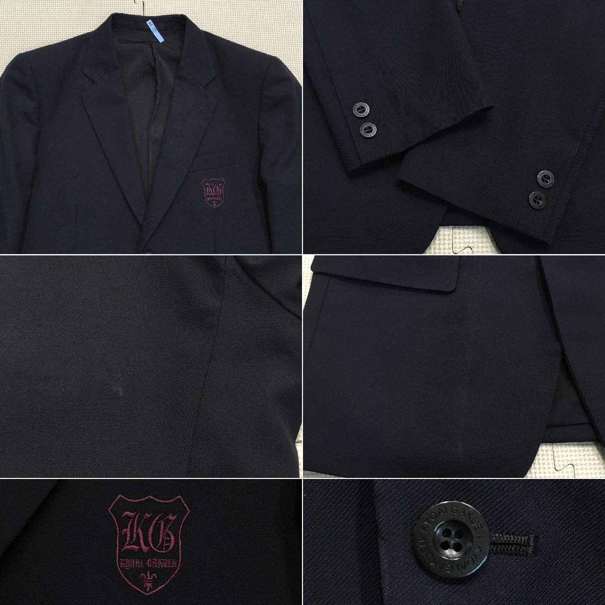 AS744(中古)群馬県 共愛学園中学校・高校 男子学生服 10点セット AS744(中古)群馬県 共愛学園中学校・高校 男子学生服 10点セット