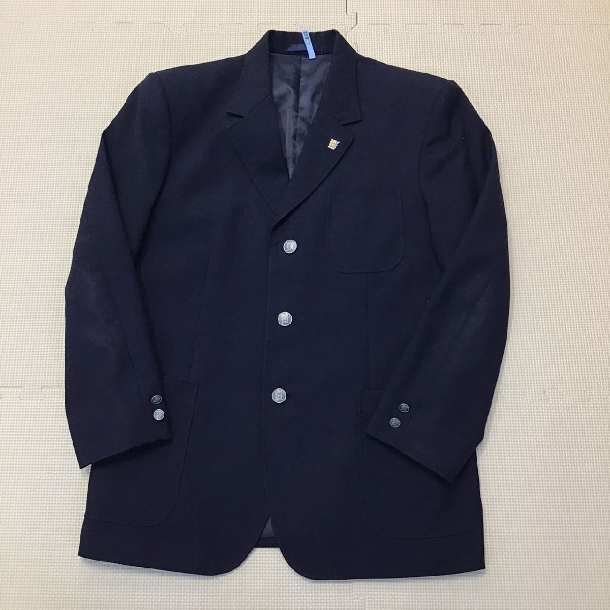 OT279-1 (中古) 栃木県 宇都宮市立 陽南中学校 男子学生服 5点セット /指定品/L-/73-H/ブレザー/ズボン/ネクタイ/制服/学生服/卒業生品_画像2