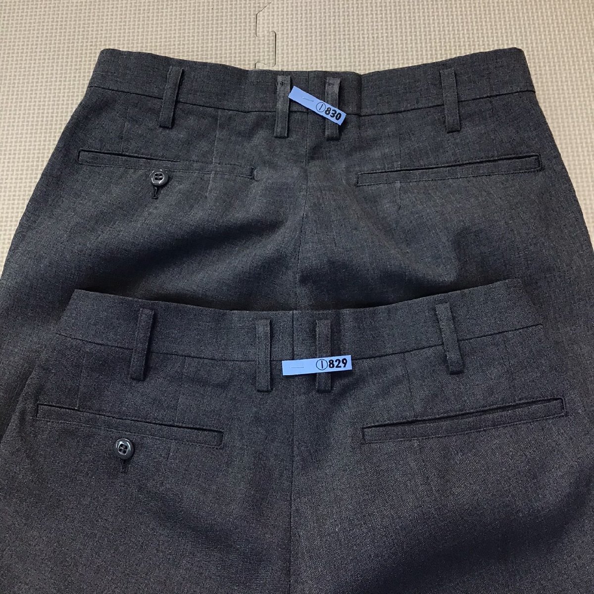 OT279-1 (中古) 栃木県 宇都宮市立 陽南中学校 男子学生服 5点セット /指定品/L-/73-H/ブレザー/ズボン/ネクタイ/制服/学生服/卒業生品_画像8