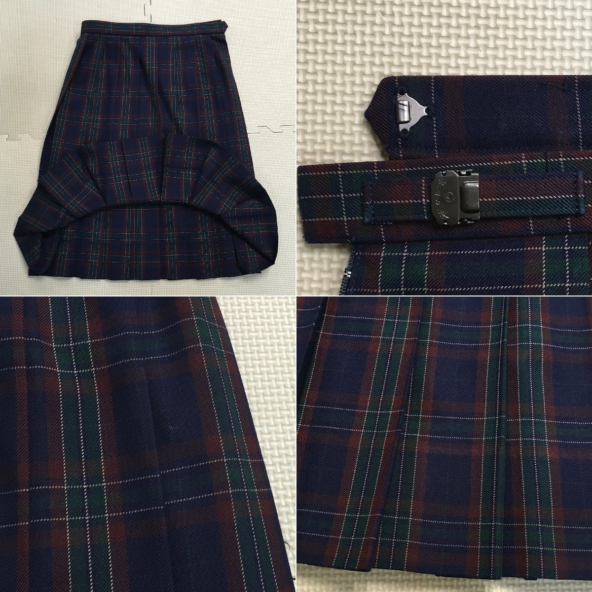 AT225(中古) 栃木県 鬼怒中学校 4点セット /165A/W66/ブレザー AT225(中古) 栃木県 鬼怒中学校 4点セット /165A/W66/ブレザー
