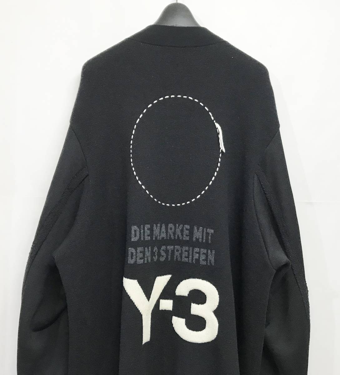 新発売】 Yamamoto Yohji adidas Y-3 オーバーサイズロゴモヘヤ混
