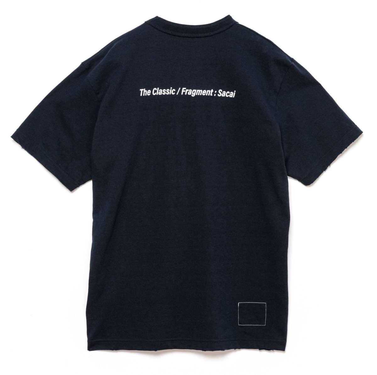 送料無料 新品 sacai x Fragment T-Shirt サカイ フラグメント Tシャツ