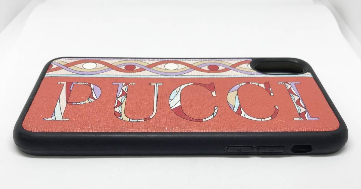 イタリア製 EMILIO PUCCI エミリオプッチ iPhone 10 iPhoneケース_画像4