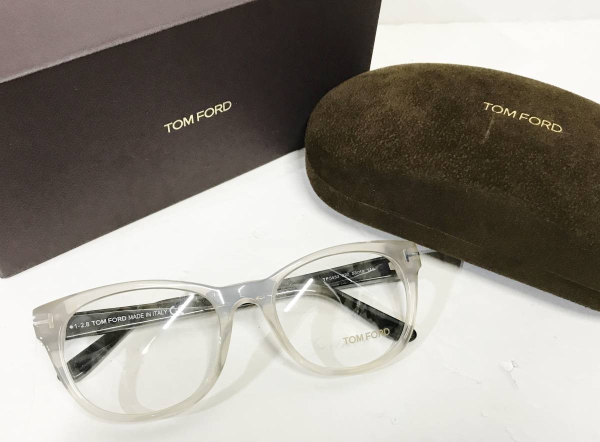 初回限定】 トムフォード FORD TOM イタリア製 TF5433 アイウェア 眼鏡