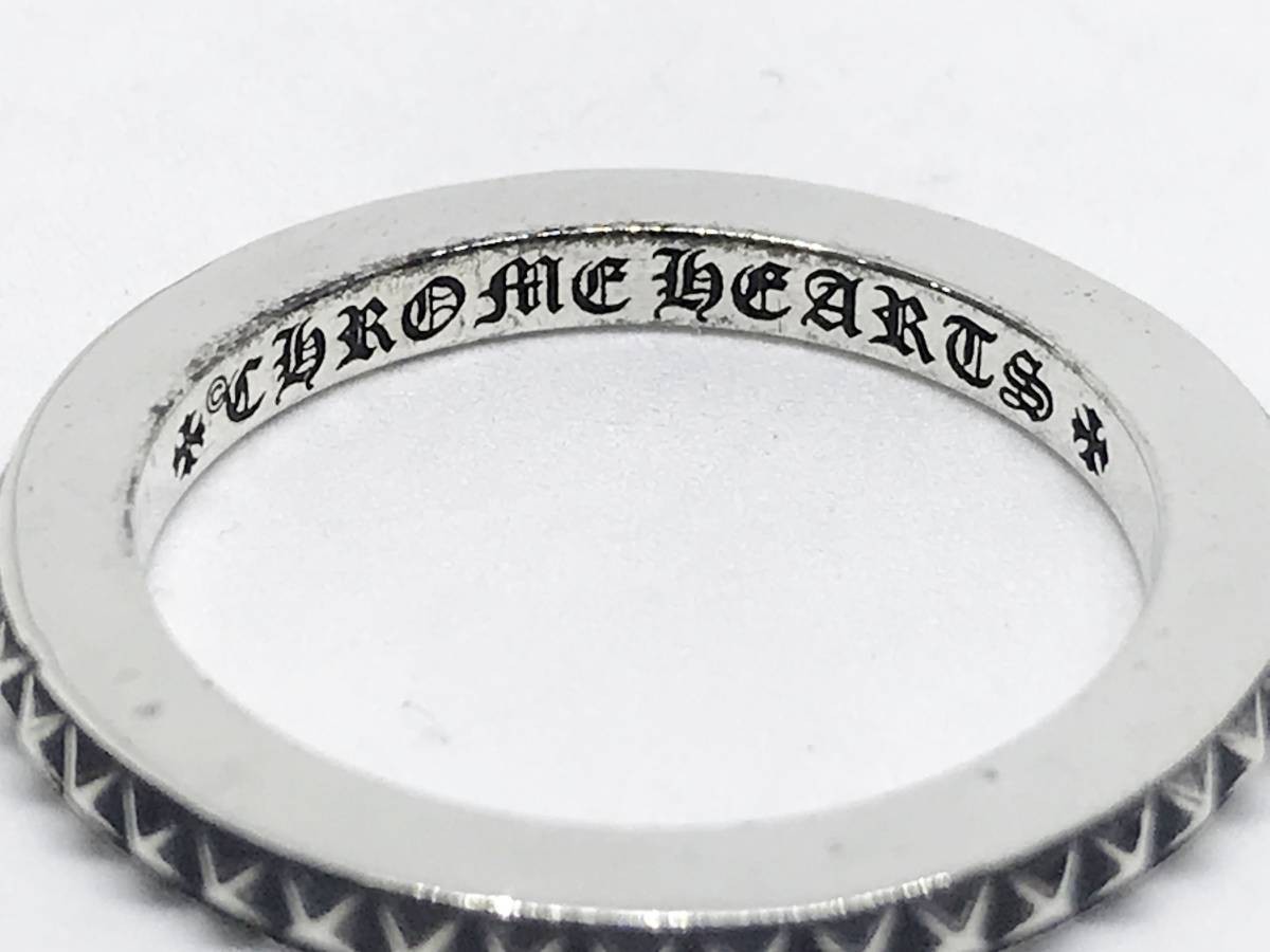 CHROME HEARTS クロムハーツ True Fucking Punk Ring / Juvi Punk トゥルー ファッキン パンクリング 23号_画像7