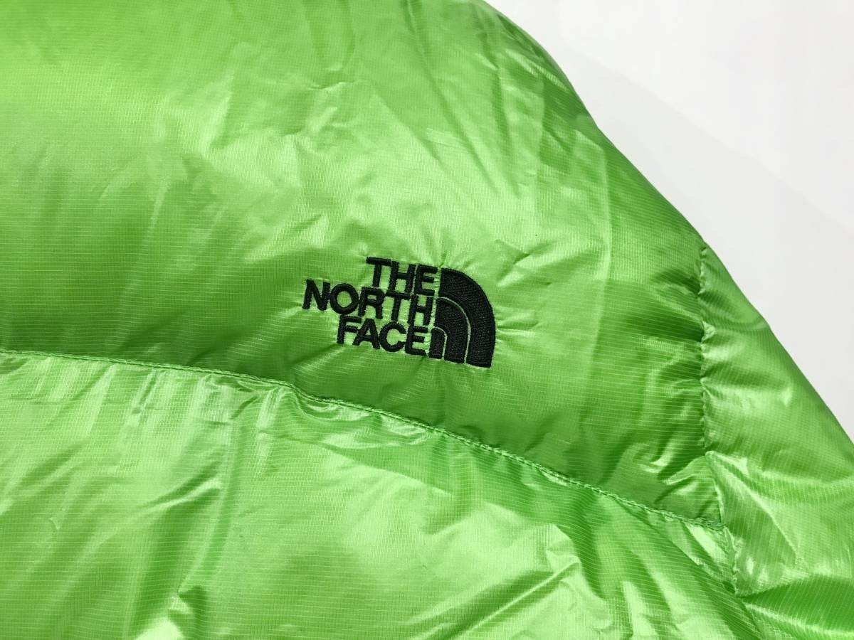 THE NORTH FACE ノースフェイス サミットシリーズ アコンカグアダウンジャケット ライトグリーン L SUMMIT SERIES Aconcagua Jacket 黄緑_画像7