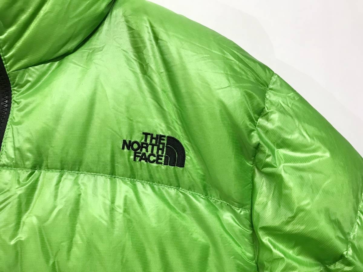 THE NORTH FACE ノースフェイス サミットシリーズ アコンカグアダウンジャケット ライトグリーン L SUMMIT SERIES Aconcagua Jacket 黄緑_画像3