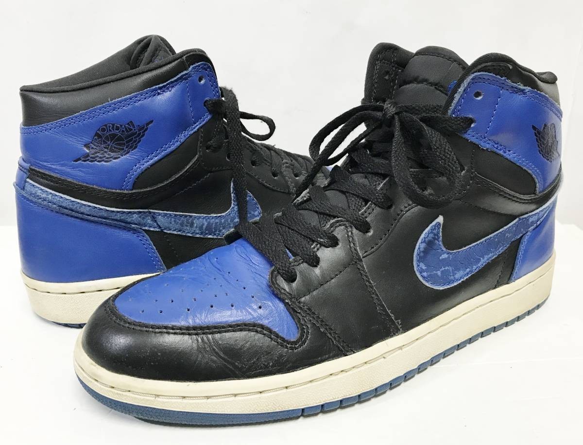 US10/28cm NIKE AIR JORDAN 1 RETRO ROYAL BLUE ナイキ エアジョーダン