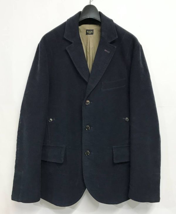 注目の福袋! JEANS Smith Paul ポールスミス ネイビー M テーラードジャケット ベロア ジーンズ テーラードジャケット、ブレザー 注目の福袋! JEANS Smith Paul ポールスミス ネイビー M テーラードジャケット ベロア ジーンズ テーラードジャケット、ブレザー