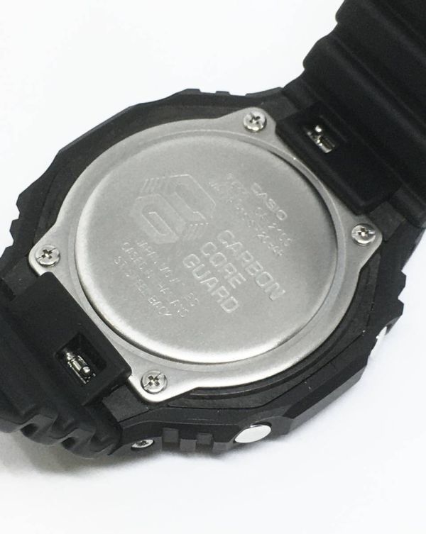 CASIO カシオ G-SHOCK GA-2100-1A1JF 腕時計 オールブラック デジタル/アナログコンビネーション 黒_画像4