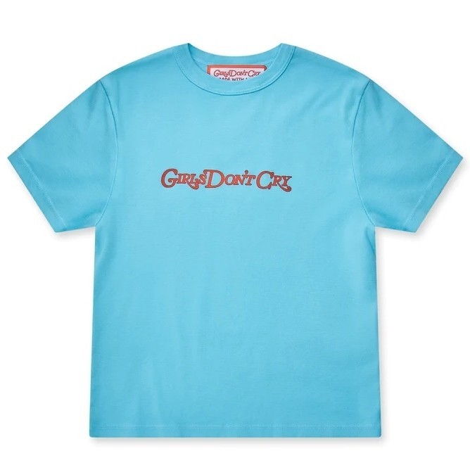 DSML購入 USA製 Girls don't cry Workmark Baby T-shirts ガールズドントクライ チビ Tシャツ S VERDY ティファニーブルー