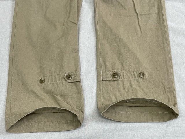 米国製 MADE IN USA エンジニアードガーメンツ ENGINEERED GARMENTS ワークパンツ チノパン フロントポケット ベージュ 表記30 [k-0169]_画像4