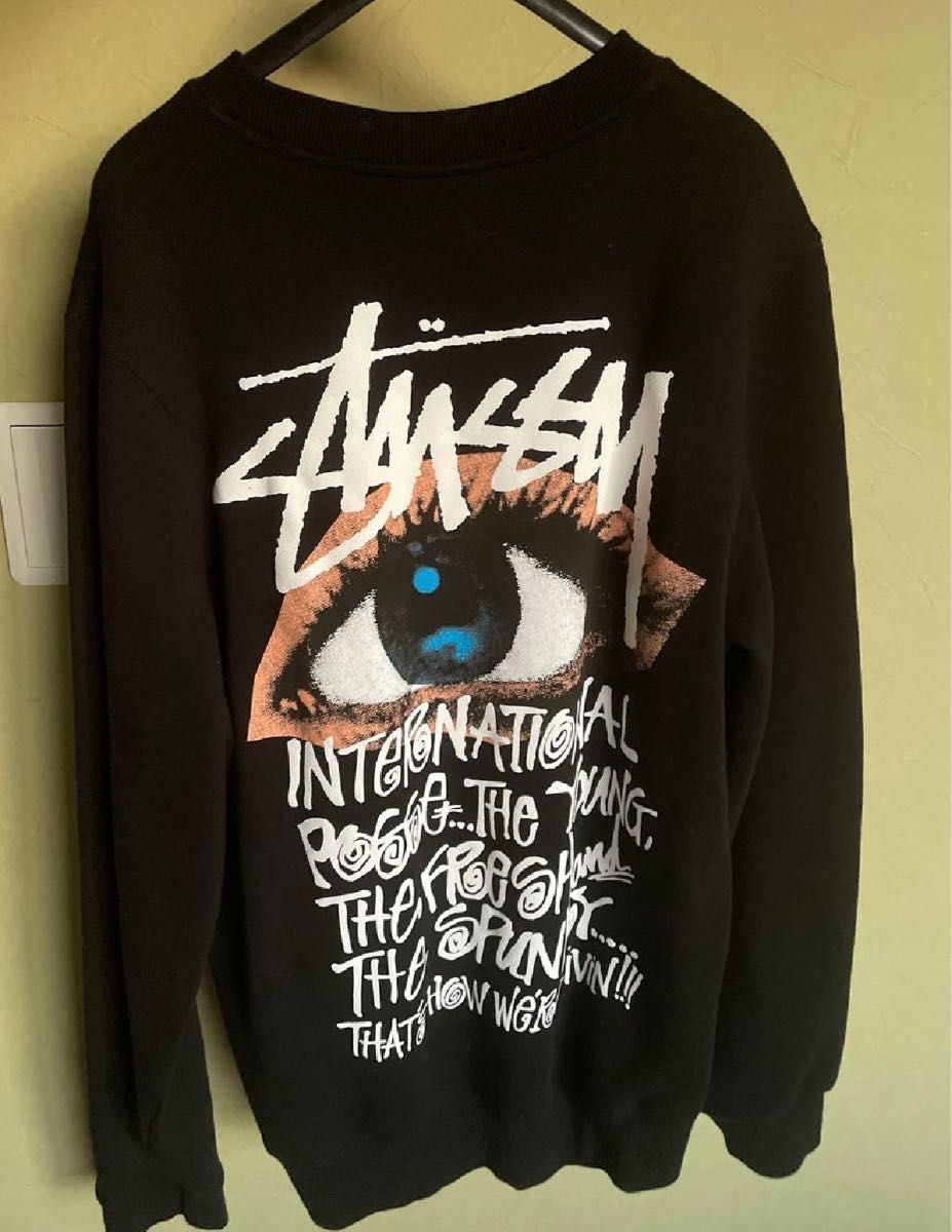 レア 完売品 stussy ocular crew ステューシースウェット｜PayPayフリマ