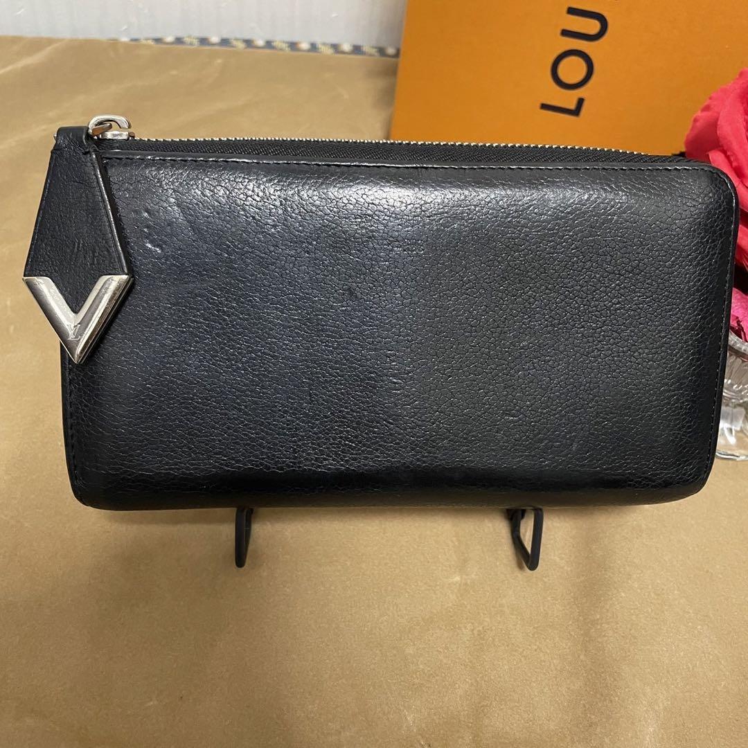 ルイヴィトンルイヴィトンポルトフォイユコメットジッピー長財布希少品