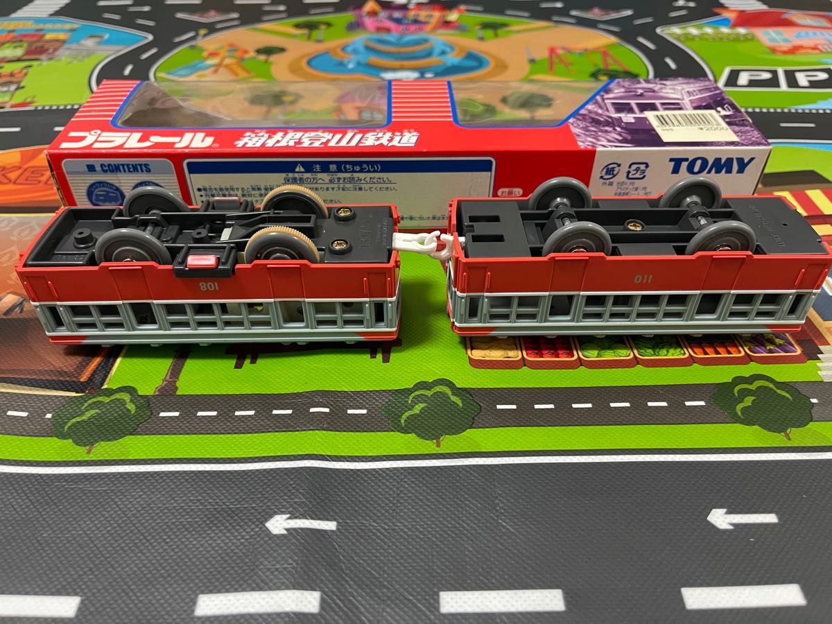 【希少】未使用未開封品 箱根登山鉄道 モハ2形 108号＆110号　プラレール　車両　限定品・希少・レア・廃盤・絶版【箱付き】