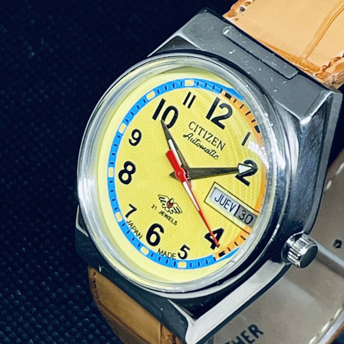 返品送料無料】 美品 OH済 1970's セブン 稼働品 シチズン CITIZEN