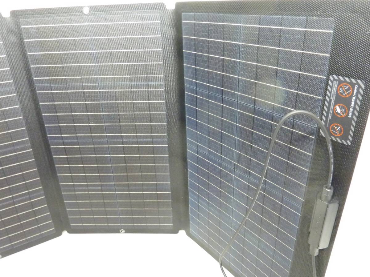 CV4845t 美品 展示品 EcoFlow 160W ソーラーチャージャー EFSOLAR160W