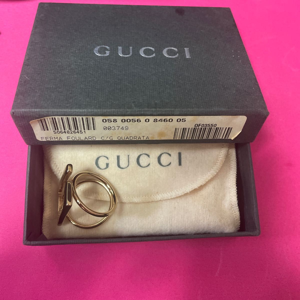 GUCCI スカーフリング