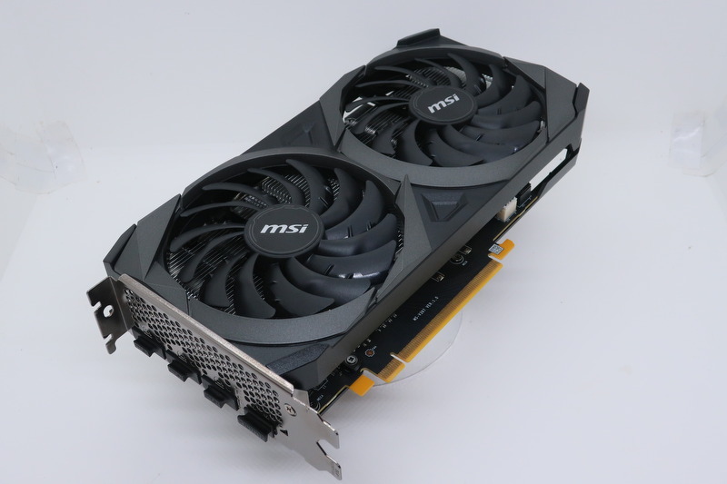 ほぼ未使用】 MSI GeForce RTX 3060 VENTUS 2X 12G OC 保証あり80