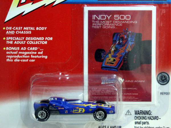  outside fixed form shipping possible * prompt decision *JOHNNY LIGHTNING USA INDY 500 R