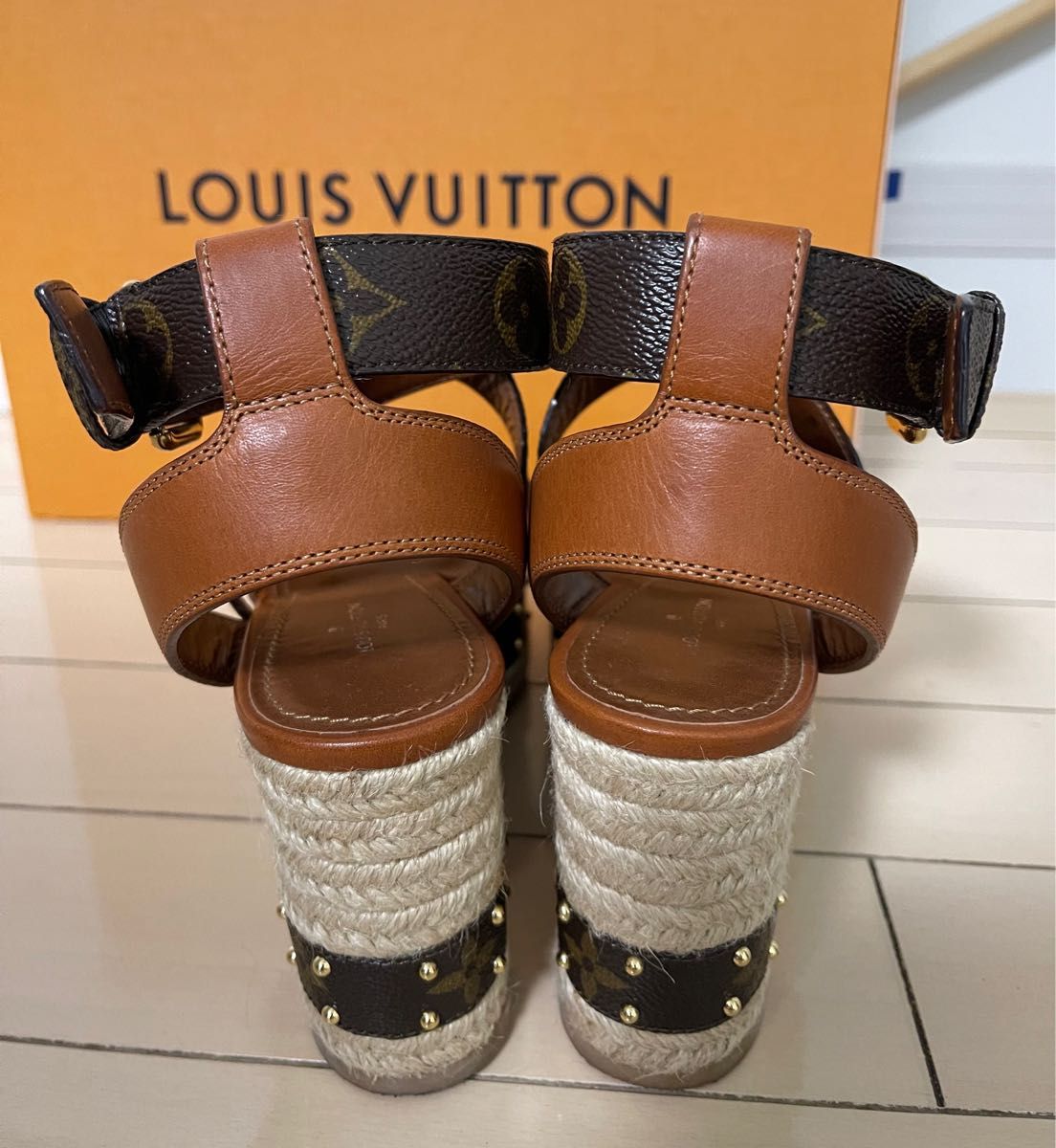 美品】LOUIS VUITTON サンダル-