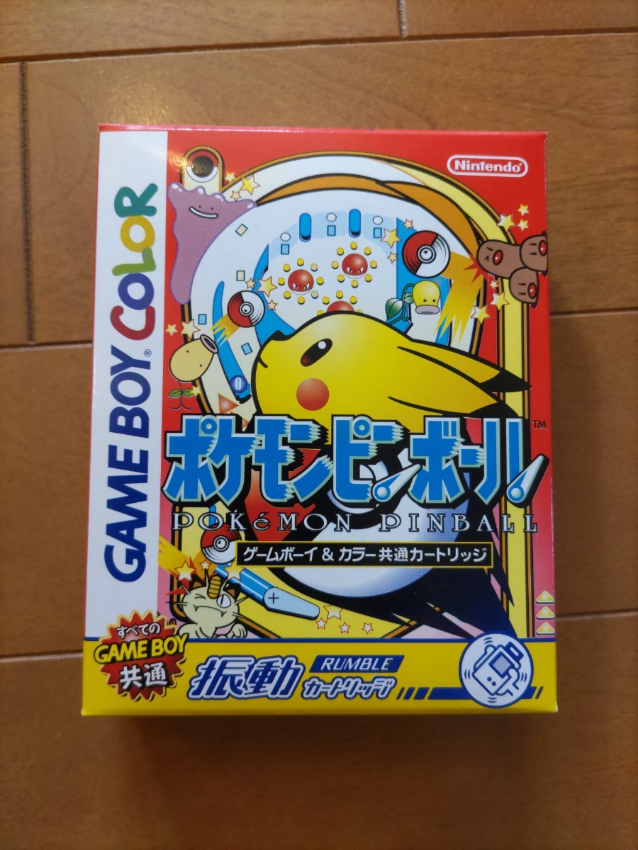 美品 新品未開封 ポケモンピンボール ゲームボーイ ゲームボーイカラー