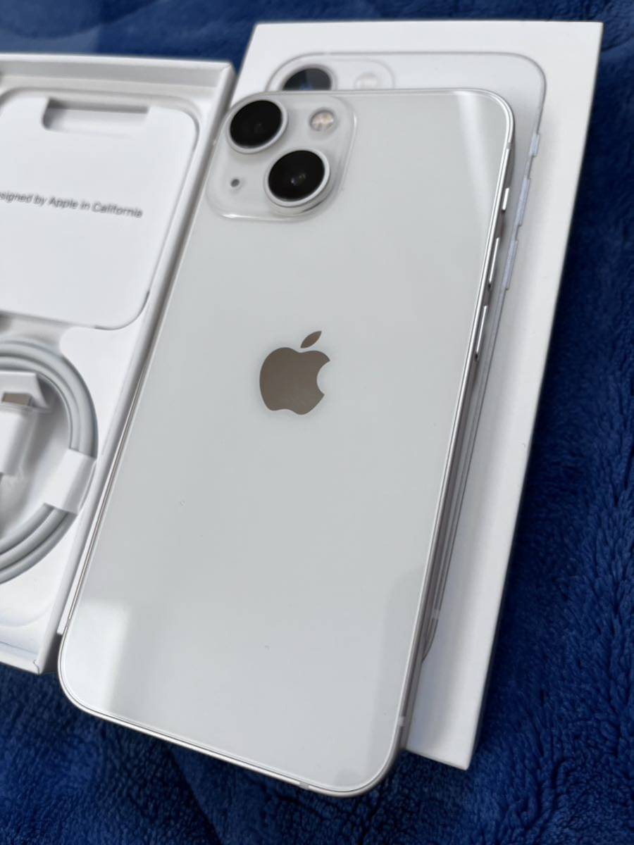 超美品】iPhone 13 mini スターライト 128GB MLJE3J/A SIMフリー