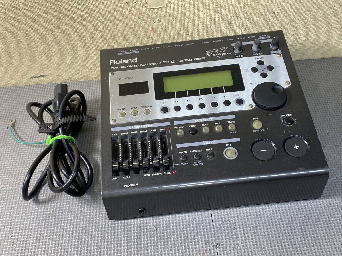 412 Roland ローランド TD-12 電子ドラム 音源モジュール erc.gov.np