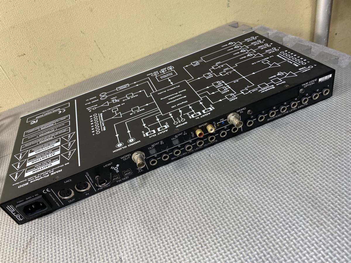 429 RME FIREFACE 800 オーディオインターフェース
