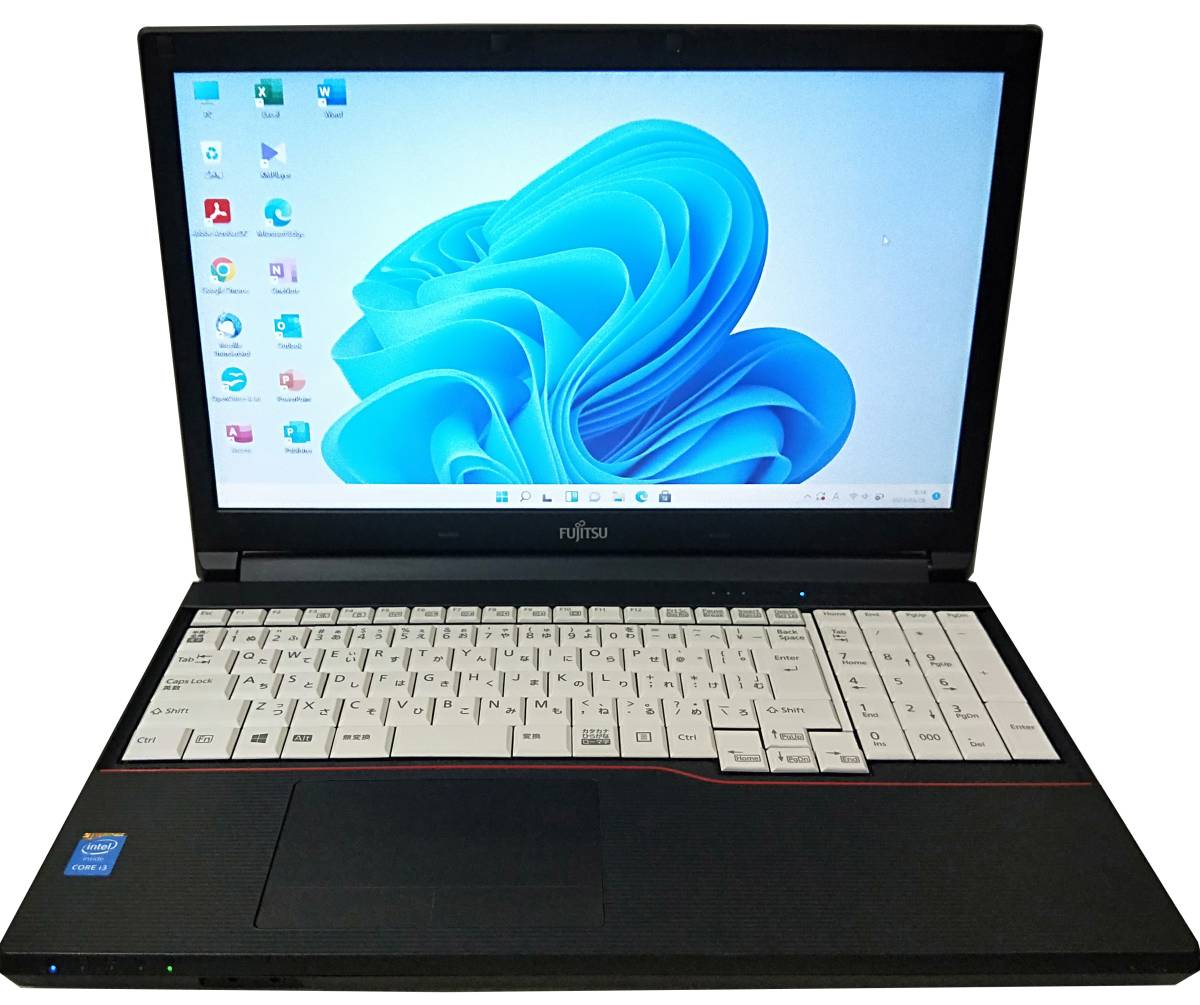 大好評です大好評ですCore I3 ブラック Win11 SSD FUJITSU ノート