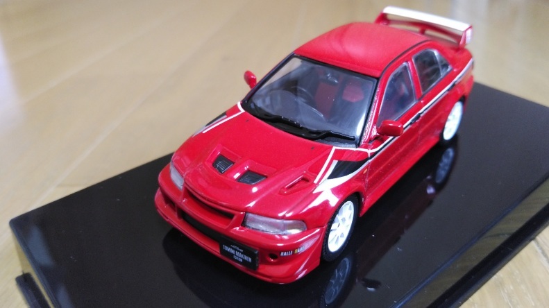 即決 オートアート 三菱 ランサー エボリューション LANCER GSR EVO Ⅵ エボ6 トミ・マキネン エディション 1/43 絶版 レアの画像1