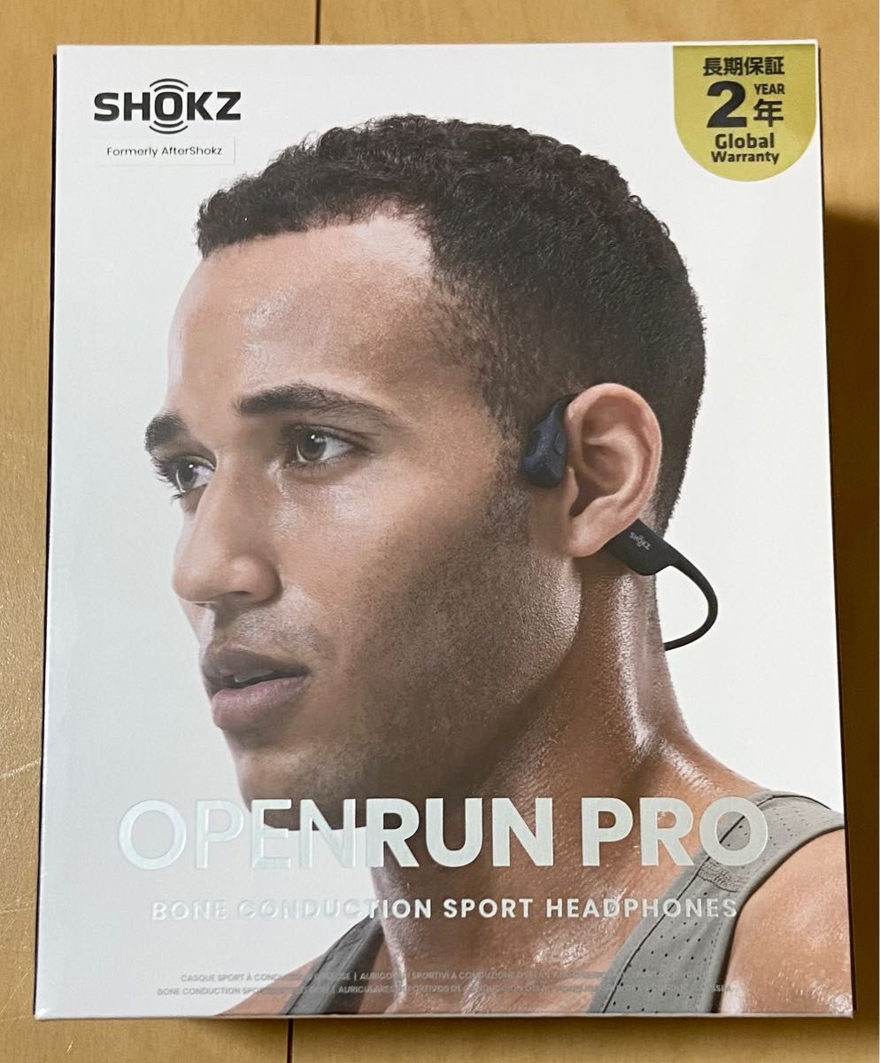 【新品・未開封】Shokz OPENRUN PRO SKZ-EP-000007 骨伝導 イヤホン ブラック