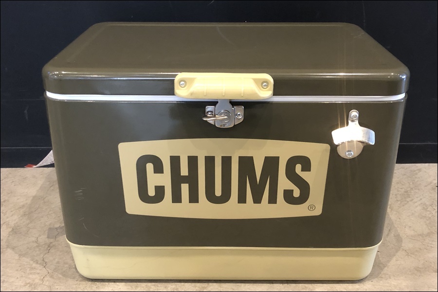 送料無料】東京)CHUMS チャムススチールクーラーボックス54L Steel
