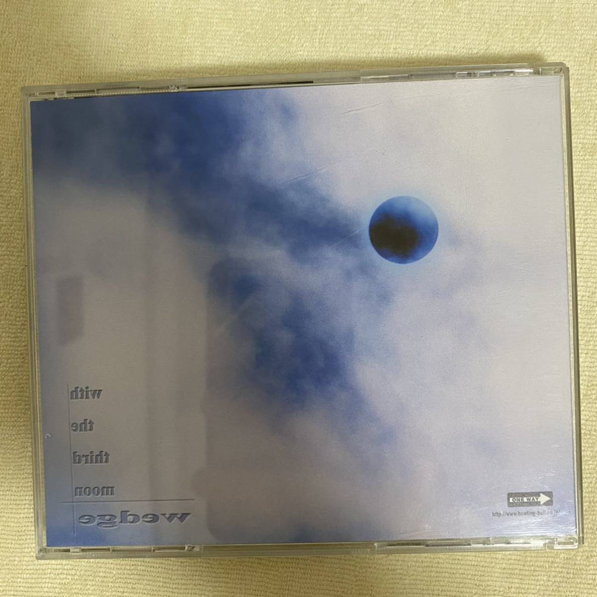 CD ★ 中古 『 with the third moon 』中古 Wedge_画像2