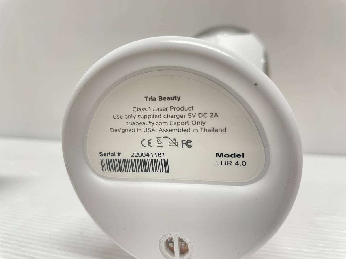 B4254☆通電品 tria トリア パーソナルレーザー脱毛器 4X☆フューシャ