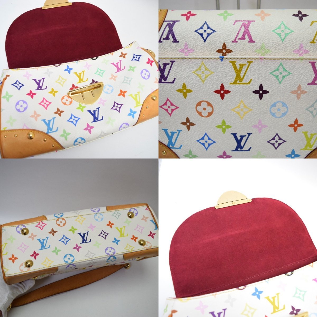 LOUIS VUITTON ルイ・ヴィトン ビバリーMM モノグラムマルチカラー