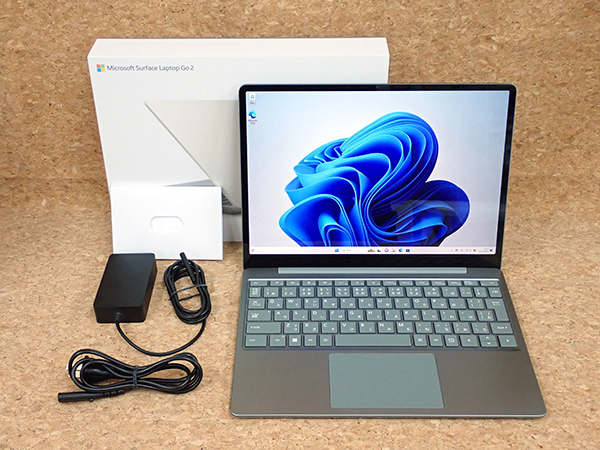 美品】Surface Laptop Go 2 セージ 8QF-00007 12.4型 2022年 [Core i5