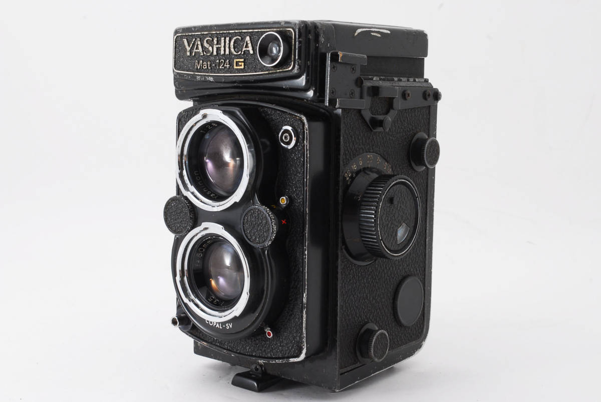 YASHICA Mat-124 G 二眼レフカメラ 中判 フィルムカメラ Yashinon 1:2.8 f=80mm ヤシカ 【ジャンク】#1804_画像2