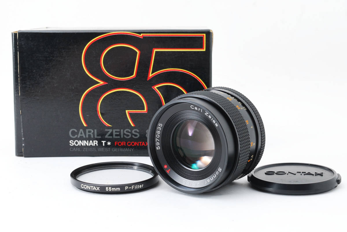 美品 contax sonnar 85mm F2.8 AEG-