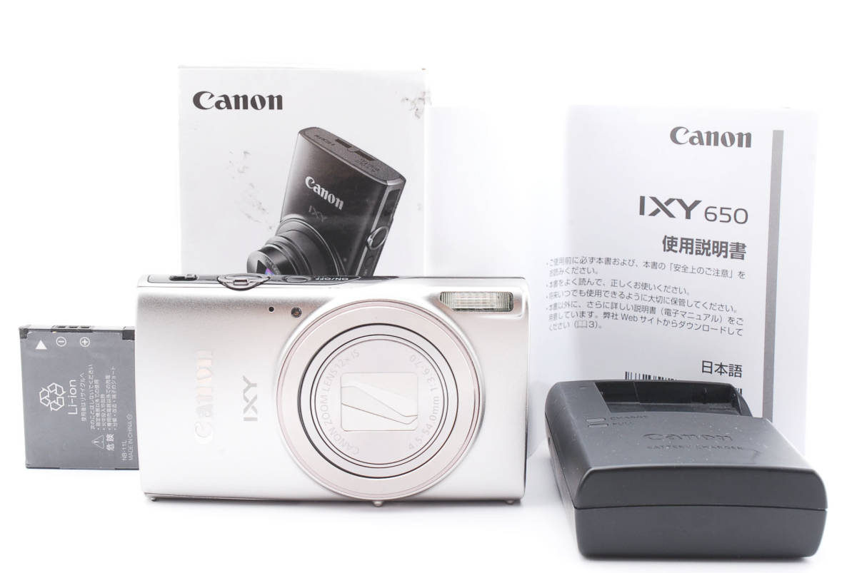 美品】Canon IXY650 デジタルカメラ WiFi対応-