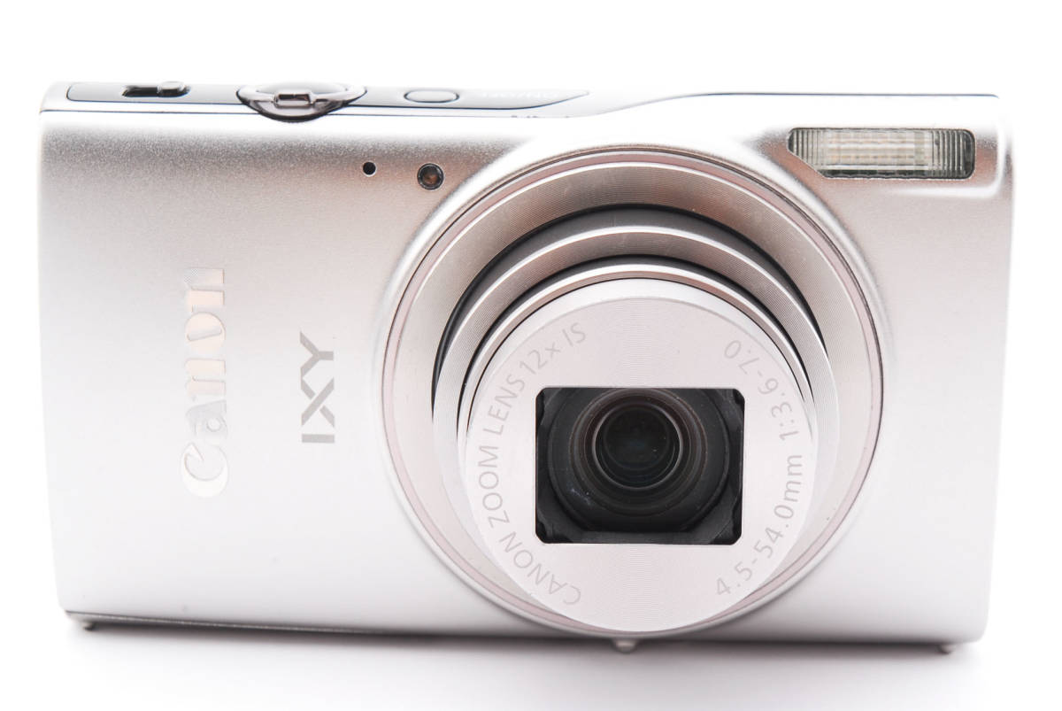 ☆美品☆ CANON IXY 650 光学12倍ズーム Wi-Fi対応 シルバー